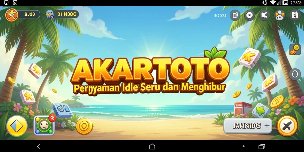 Tampilan gameplay <strong>AKARTOTO</strong> yang menarik dan interaktif.