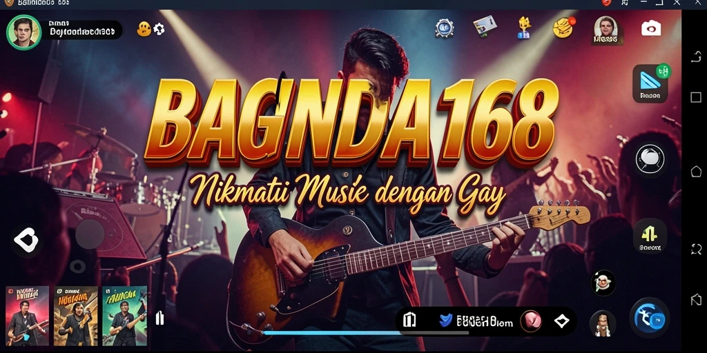 Tampilan menarik dari gameplay BAGINDA168 yang menyajikan pengalaman musik yang interaktif.