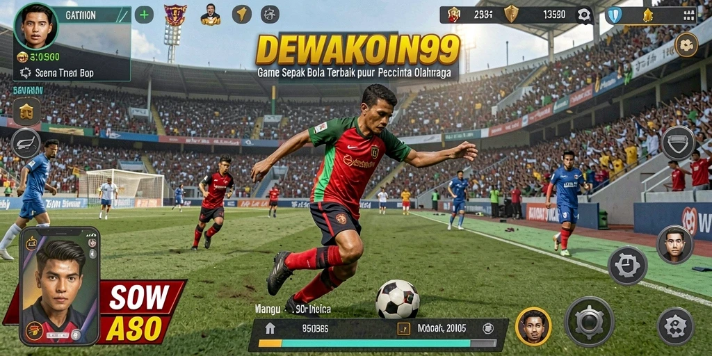 Tampilan gameplay DEWAKOIN99 yang menarik dan realistis.