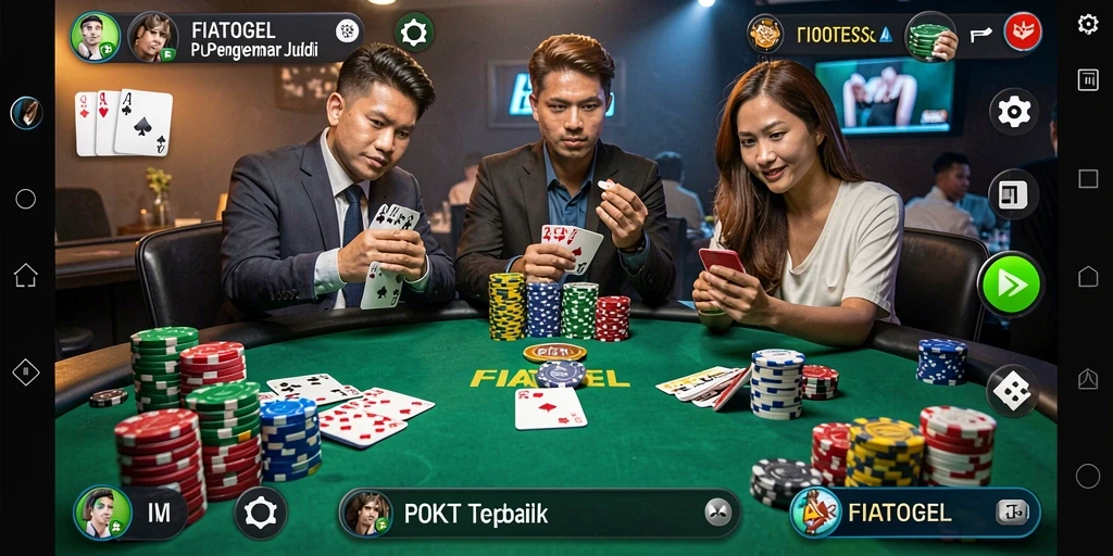 Screenshot dari gameplay FIATOGEL yang menegangkan dan seru.
