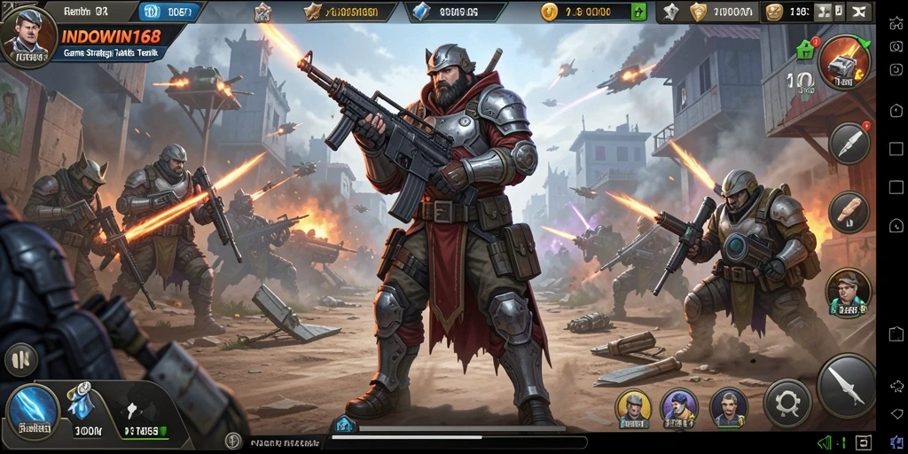 Tampilan gameplay seru INDOWIN168 yang menantang dan kompetitif.