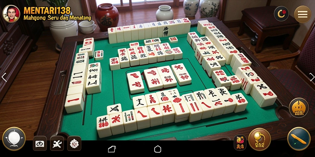 Screenshot gameplay MENTARI138 yang menampilkan keseruan permainan Mahjong.