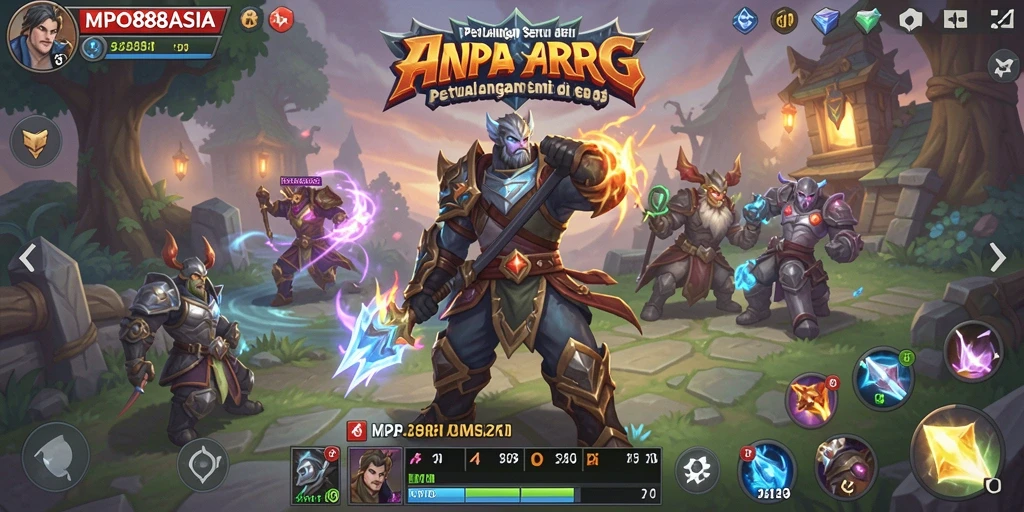 Tampilan gameplay MPO88ASIA yang penuh aksi dan petualangan.