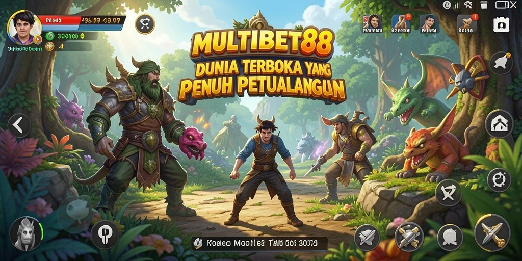 Tampilan menarik dari gameplay MULTIBET88 yang menampilkan dunia terbuka.