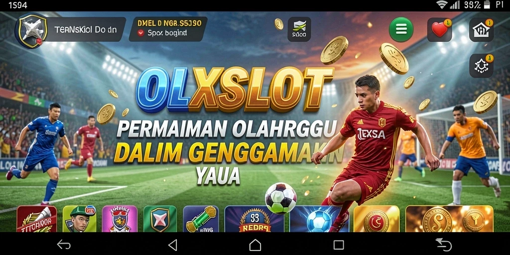 Screenshot OLXSLOT menampilkan aksi olahraga seru yang mendebarkan.