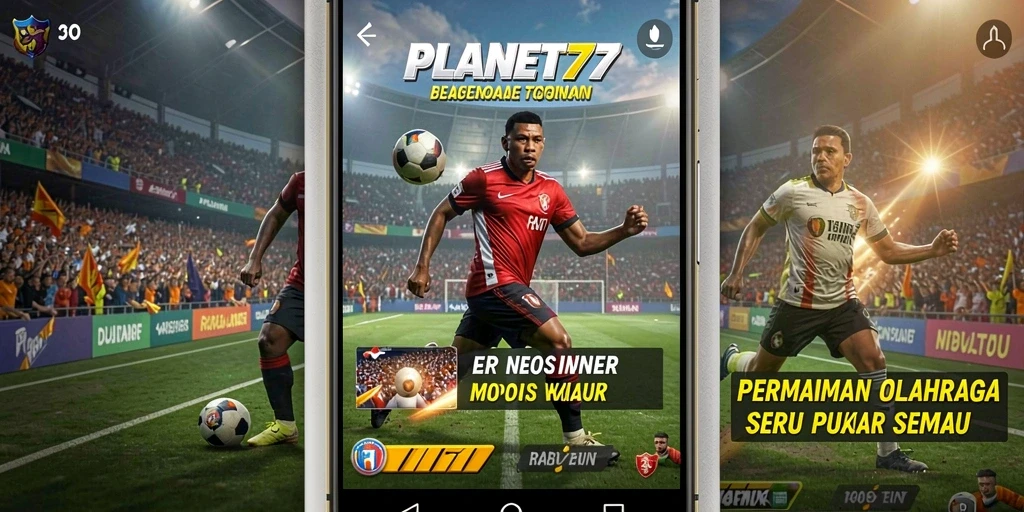 Gameplay menarik dari PLANET77 yang menampilkan aksi olahraga seru.