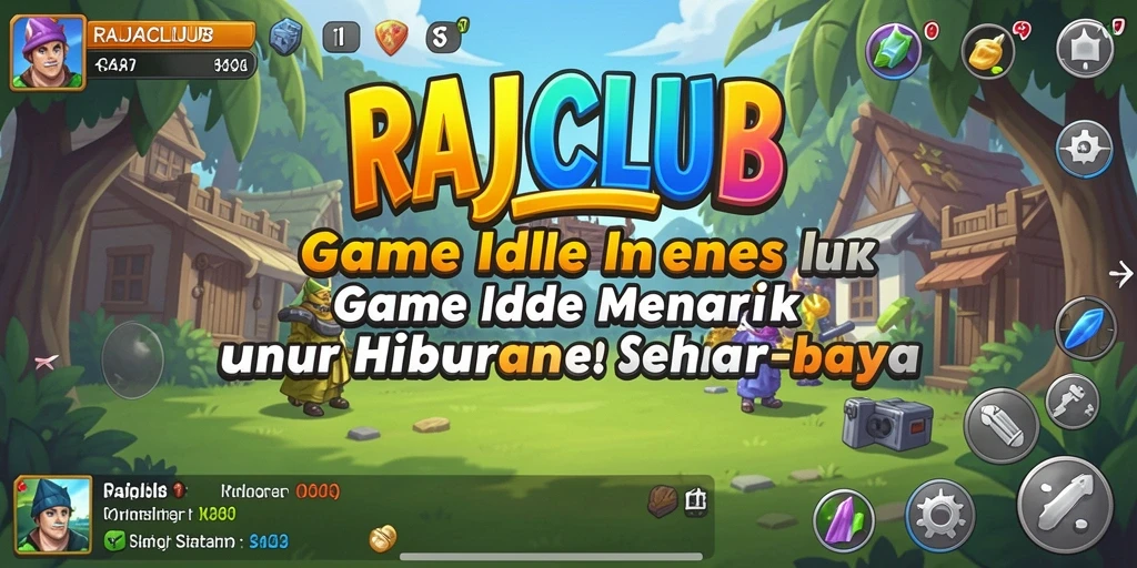 Tampilan gameplay RAJACLUB yang menenangkan dan menghibur.