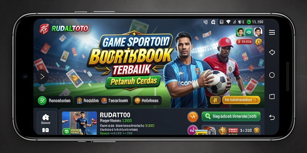 Tampilan menarik dari gameplay Sportsbook RUDALTOTO yang interaktif.
