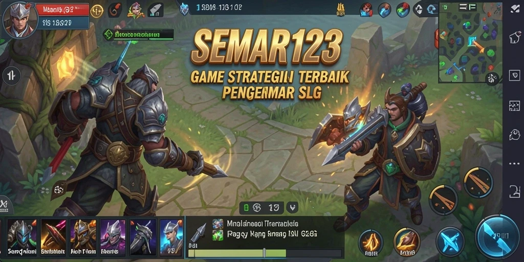Tampilan gameplay SLG yang menarik di SEMAR123.