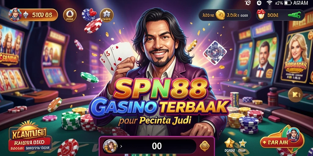 Tangkapan layar gameplay SPN88 dengan visual Kasino menarik.