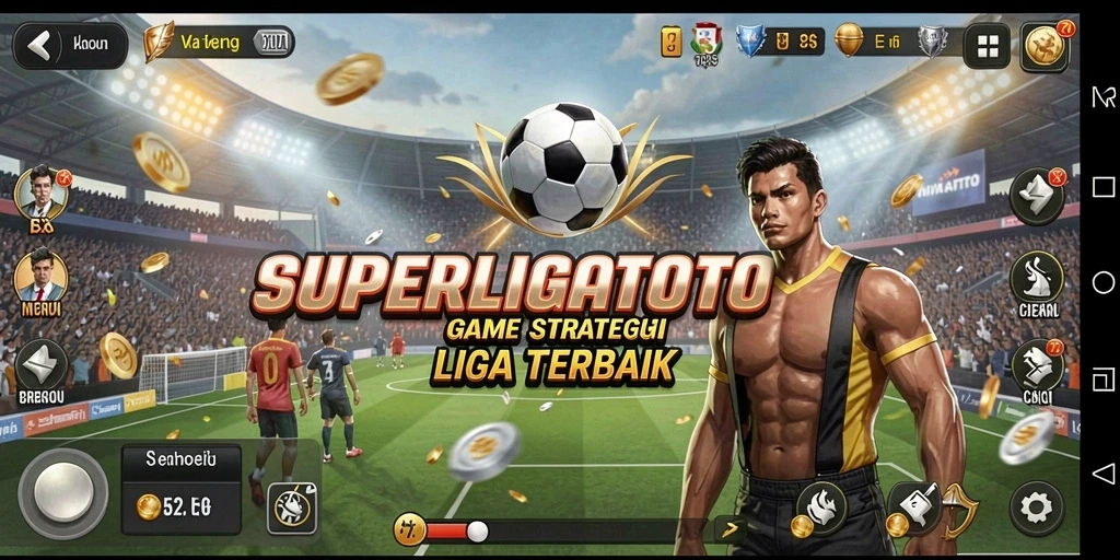 Tangkapan layar gameplay <strong>SUPERLIGATOTO</strong> yang menampilkan aksi seru dan strategi permainan.