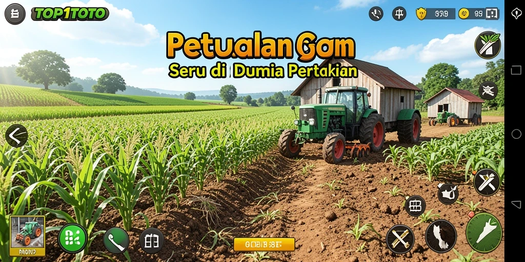 Gameplay seru dan menarik di TOP1TOTO dengan berbagai tanaman.