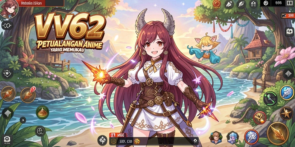 Tampilkan gameplay menarik dan berbagai karakter Anime.